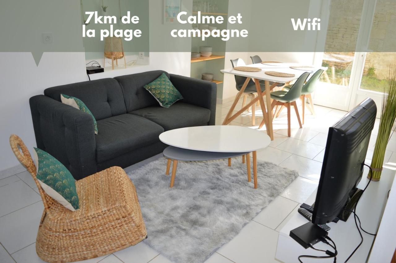 Entre Terre Et Mer - Maison Pour Se Ressourcer Villa Colombiers-sur-Seulles Bagian luar foto